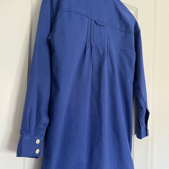 Madewell Mini Shirtdress in Bluestone | Size XXS - Picture 9 of 10